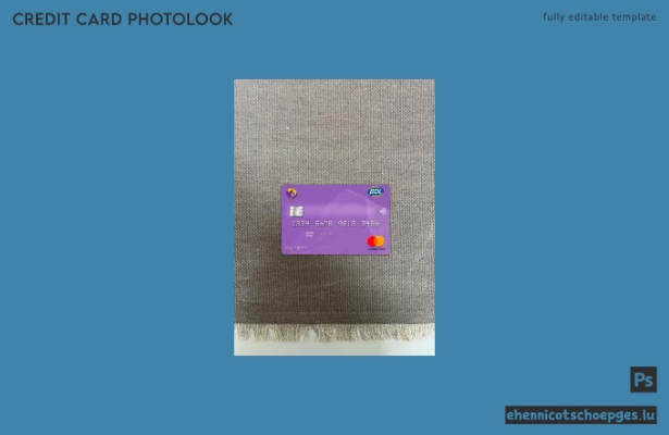 Algerische Entwicklungsbank Mastercard Photolook Beispielvorschau